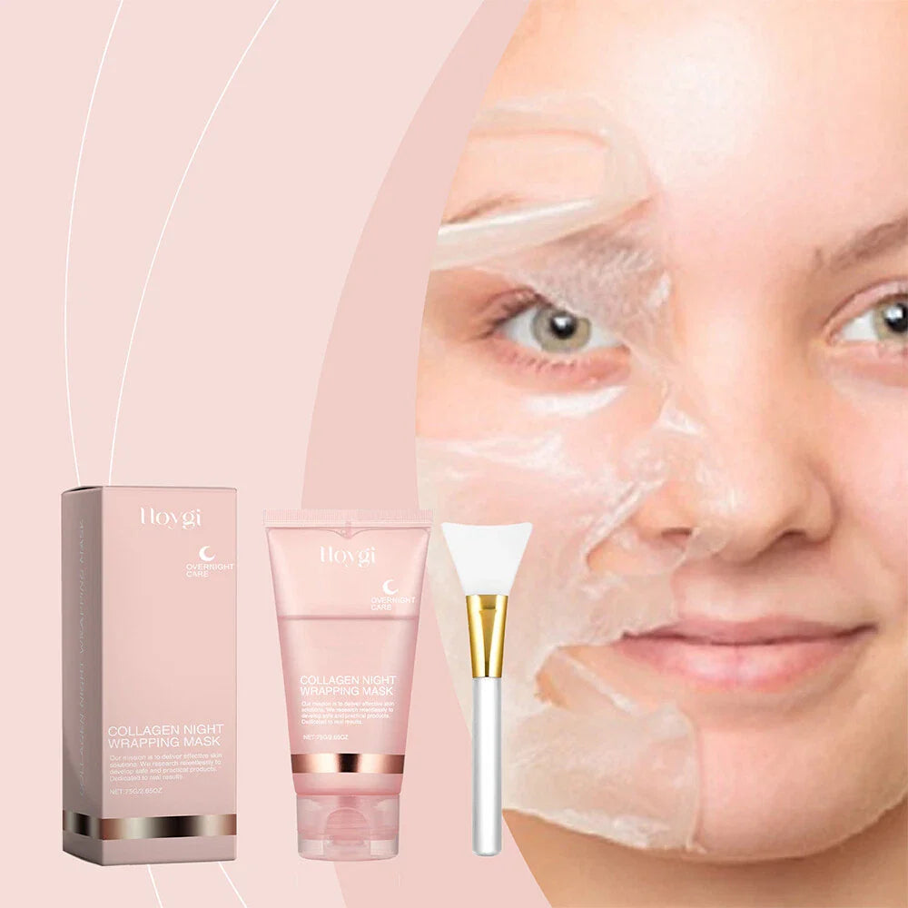 Collagen Overnight Peel-Off Facial Mask – Skin Renewal & Deep Hydration