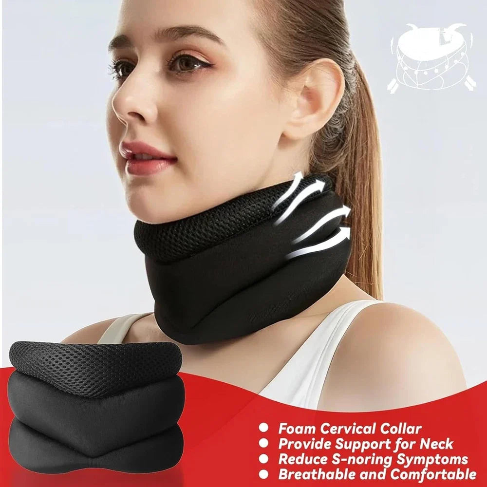 Neck Support Pillow for Ergonomic Snoring Relief, Adjustable Cervical Al