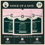 3/2Pack Vital Source Feminine Balance Gummies Hawaiian Pineapple