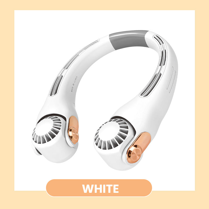 🥳2026 HOT SALE🥳💨 50% OFF!🍃 Neck Air Conditioner Fan – Ultra‑quiet, 360° rotating, 3 speeds. Hands‑free cooling, long battery. Summer essential! 😎🌬️