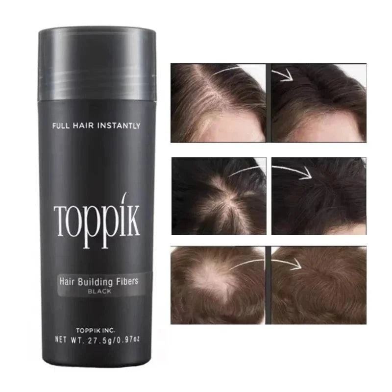 Aurenza Shop Toppik Hair Building Fibers for men and women, instant thicker, fuller-looking hair for fine or thinning hair.