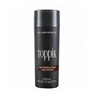 Dark brown Toppik Hair Building Fibers by Aurenza Shop for men and women, instantly adds thickness and fullness to thinning hair.